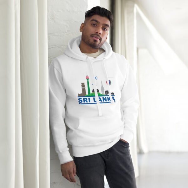 Unisex Premium Pullover Hoodie | Skyline White