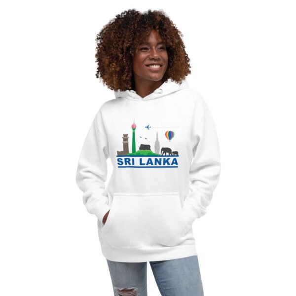 Unisex Premium Pullover Hoodie | Skyline White