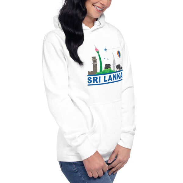 Unisex Premium Pullover Hoodie | Skyline White