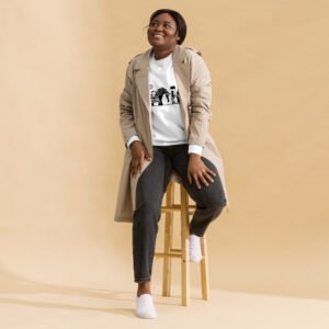 Unisex Premium Sweatshirt | Perahera White