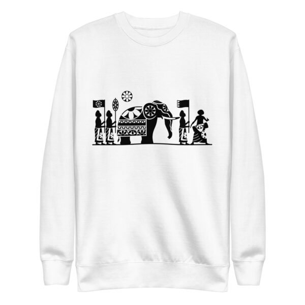Unisex Premium Sweatshirt | Perahera White