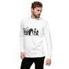 Unisex Premium Sweatshirt | Perahera White