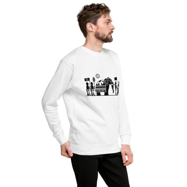 Unisex Premium Sweatshirt | Perahera White