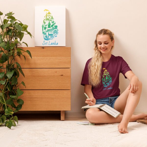 Unisex Staple T-Shirt | Attractions Maroon