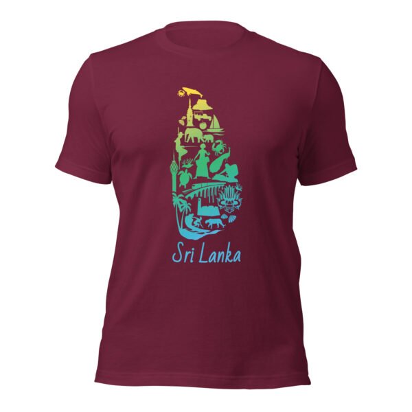 Unisex Staple T-Shirt | Attractions Maroon