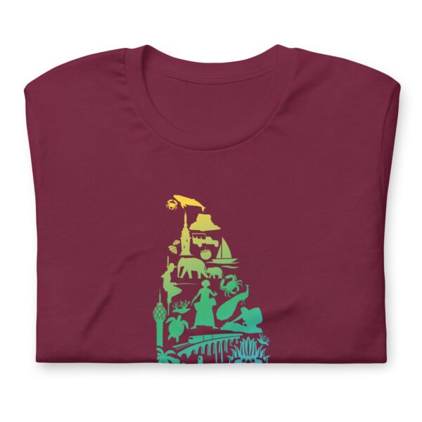 Unisex Staple T-Shirt | Attractions Maroon